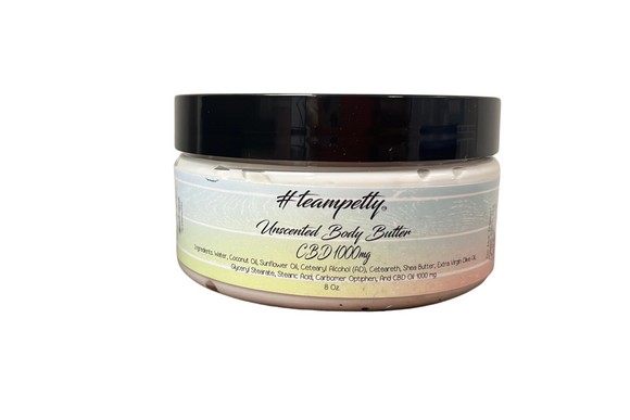 Unscented Body Butter 1,000mg