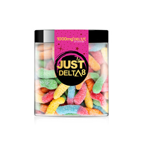 1000mg Delta 8 Gummies – Sour Worms