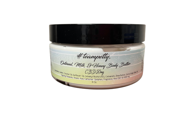 Oatmeal Milk & Honey Body Butter 50mg